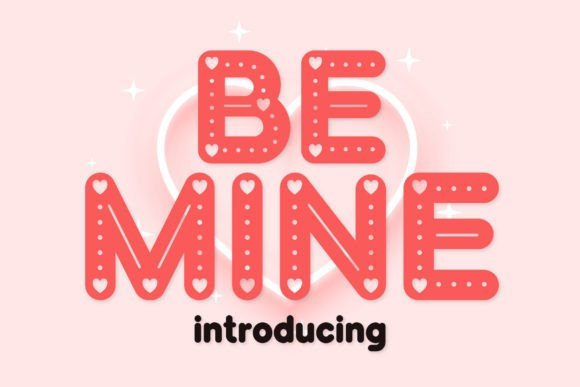 Be Mine Font - Featured Image