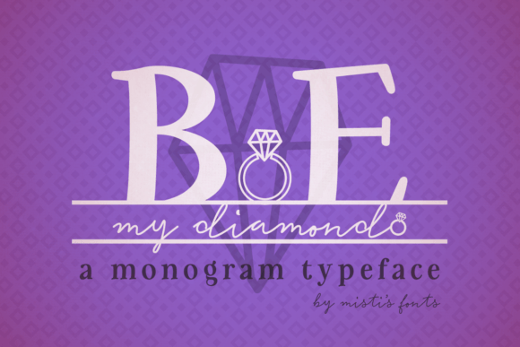 Be My Diamond Font - Featured Image