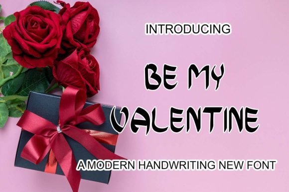 Be My Valentine Font - Featured Image