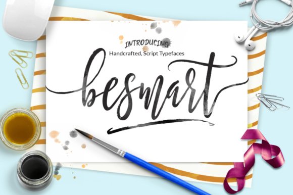 Be Smart Script Font - Featured Image