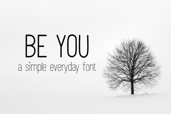 Be You Font - Featured Image