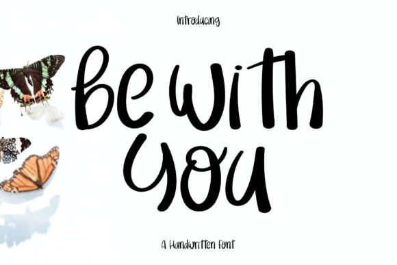 Be with You Font - Featured Image