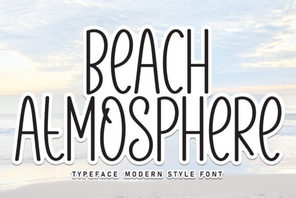 Beach Atmosphere Font - Featured Image