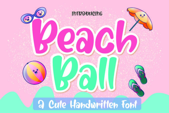 Beach Ball Font - Featured Image