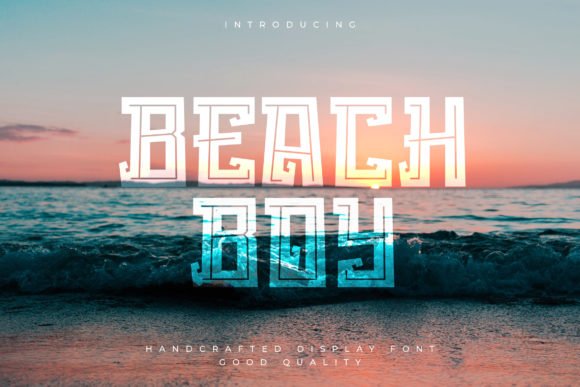 Beach Boy Font - Featured Image