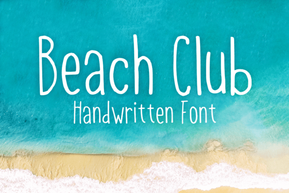 Beach Club Font - Featured Image