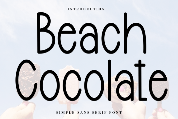 Beach Cocolate Font - Featured Image
