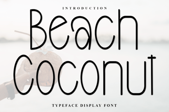 Beach Coconut Font - Featured Image