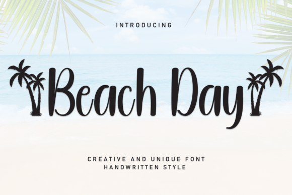 Beach Day Font - Featured Image