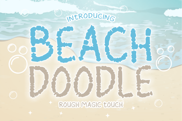 Beach Doodle Font - Featured Image