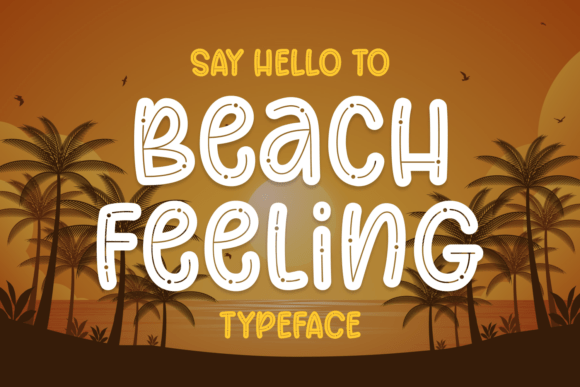 Beach Feeling Font - Featured Image