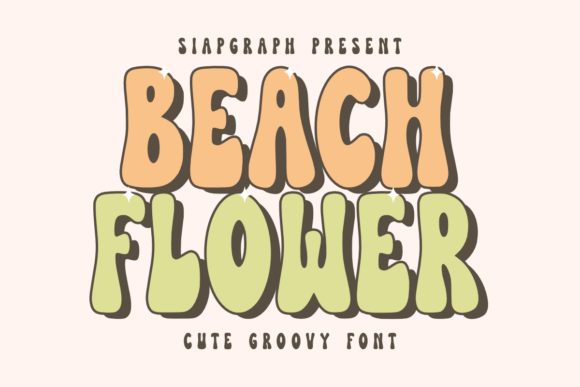 Beach Flower Font - Featured Image