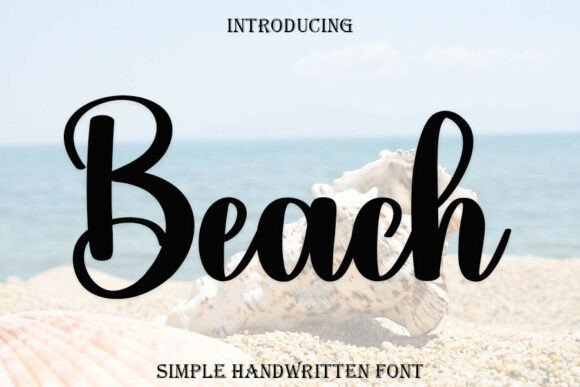 Beach Font - Featured Image