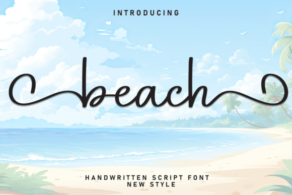 Beach Font - Featured Image