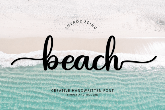 Beach Font - Featured Image