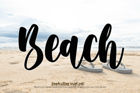 Beach Font - Featured Image