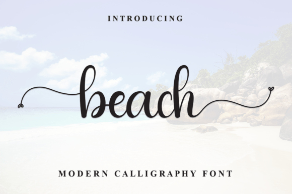 Beach Font - Featured Image