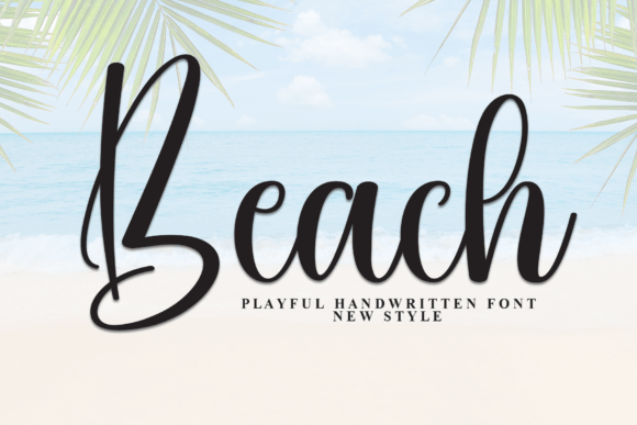 Beach Font - Featured Image