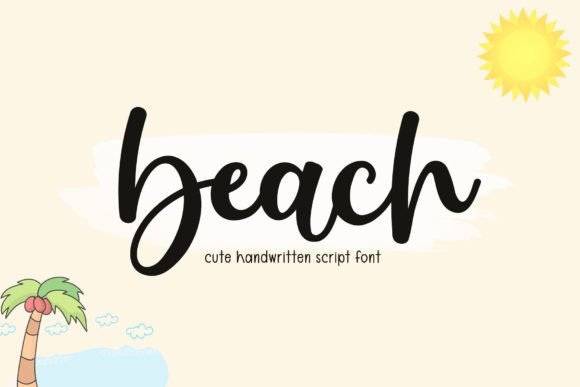 Beach Font - Featured Image