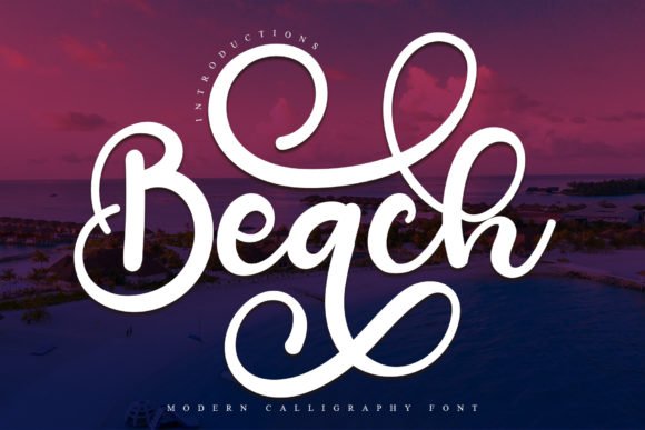 Beach Font - Featured Image