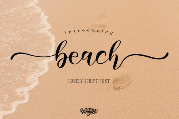 Beach Font - Featured Image