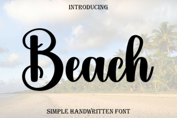 Beach Font - Featured Image