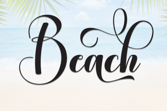 Beach Font - Featured Image