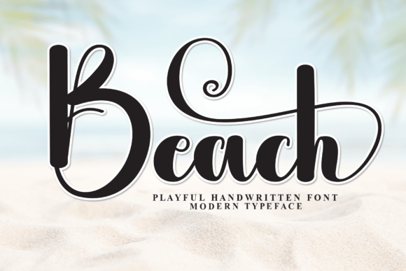 Beach Font - Featured Image