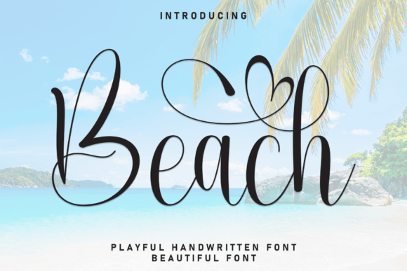 Beach Font - Featured Image