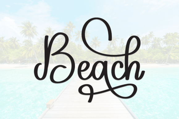 Beach Font - Featured Image