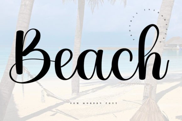 Beach Font - Featured Image