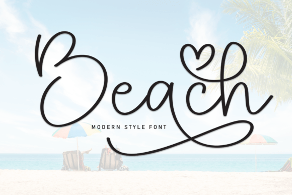 Beach Font - Featured Image