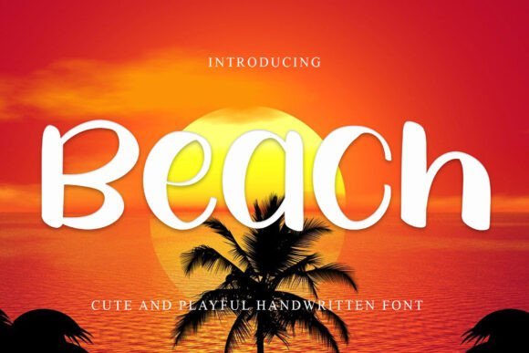 Beach Font - Featured Image