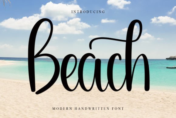 Beach Font - Featured Image