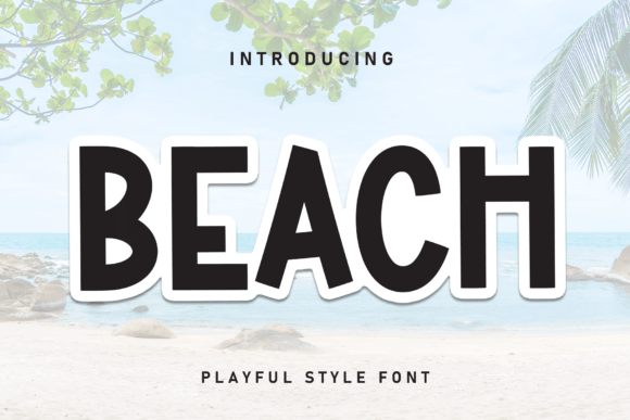 Beach Font - Featured Image