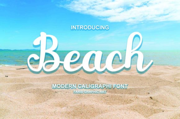 Beach Font - Featured Image