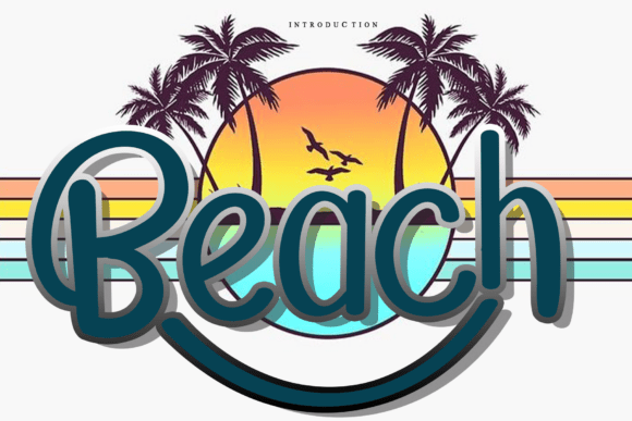 Beach Font - Featured Image
