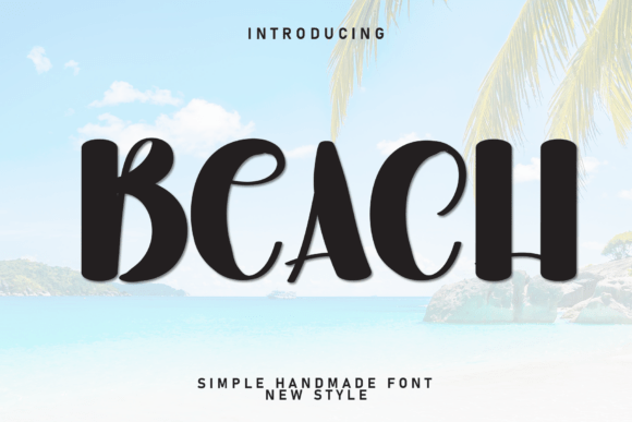 Beach Font - Featured Image