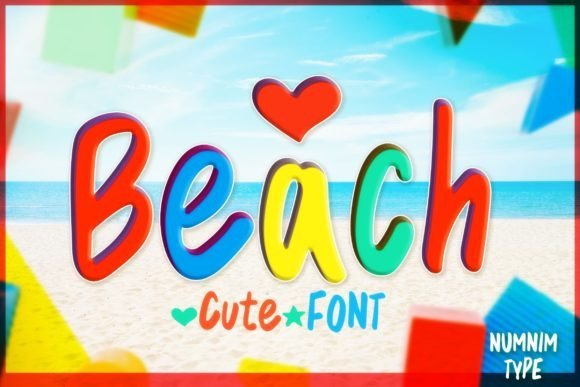 Beach Font - Featured Image