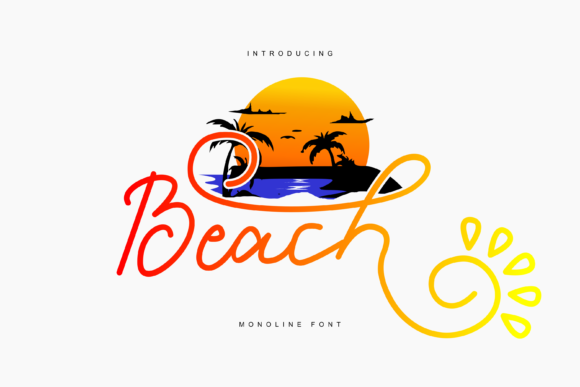 Beach Font - Featured Image