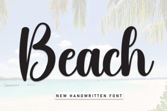Beach Font - Featured Image