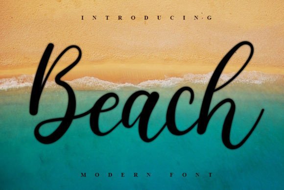 Beach Font - Featured Image