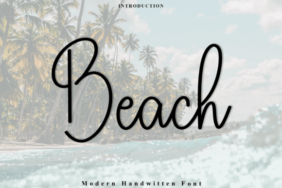 Beach Font - Featured Image