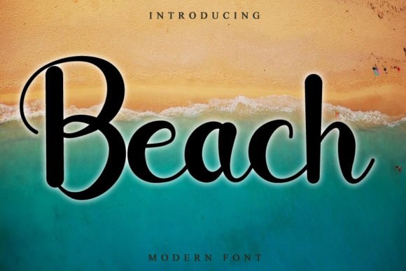 Beach Font - Featured Image