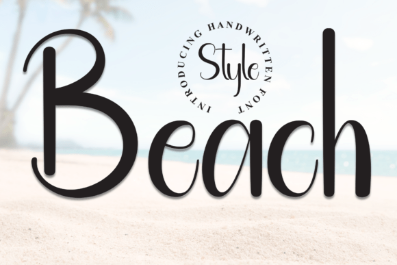 Beach Font - Featured Image