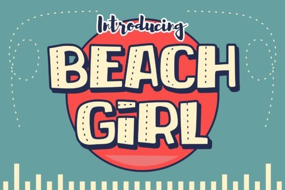 Beach Girl Font - Featured Image