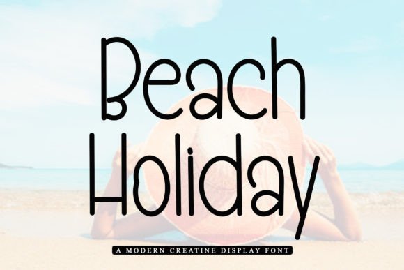 Beach Holiday Font - Featured Image