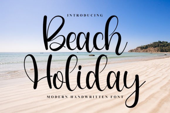 Beach Holiday Font - Featured Image