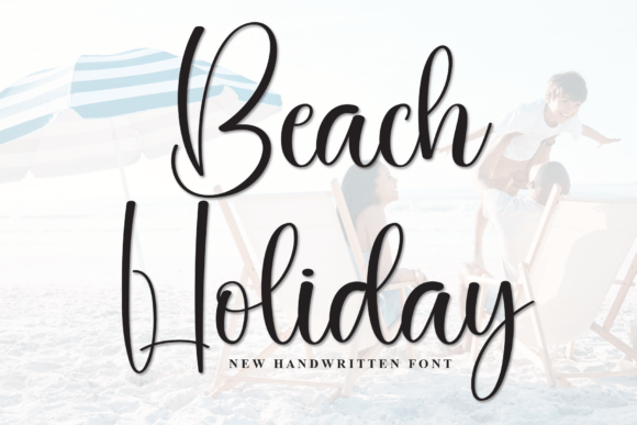 Beach Holiday Font - Featured Image