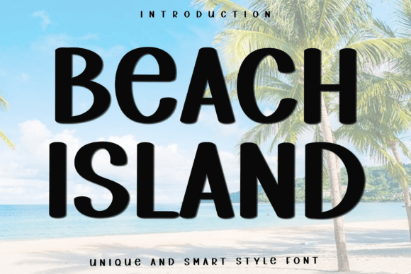 Beach Island Font - Featured Image